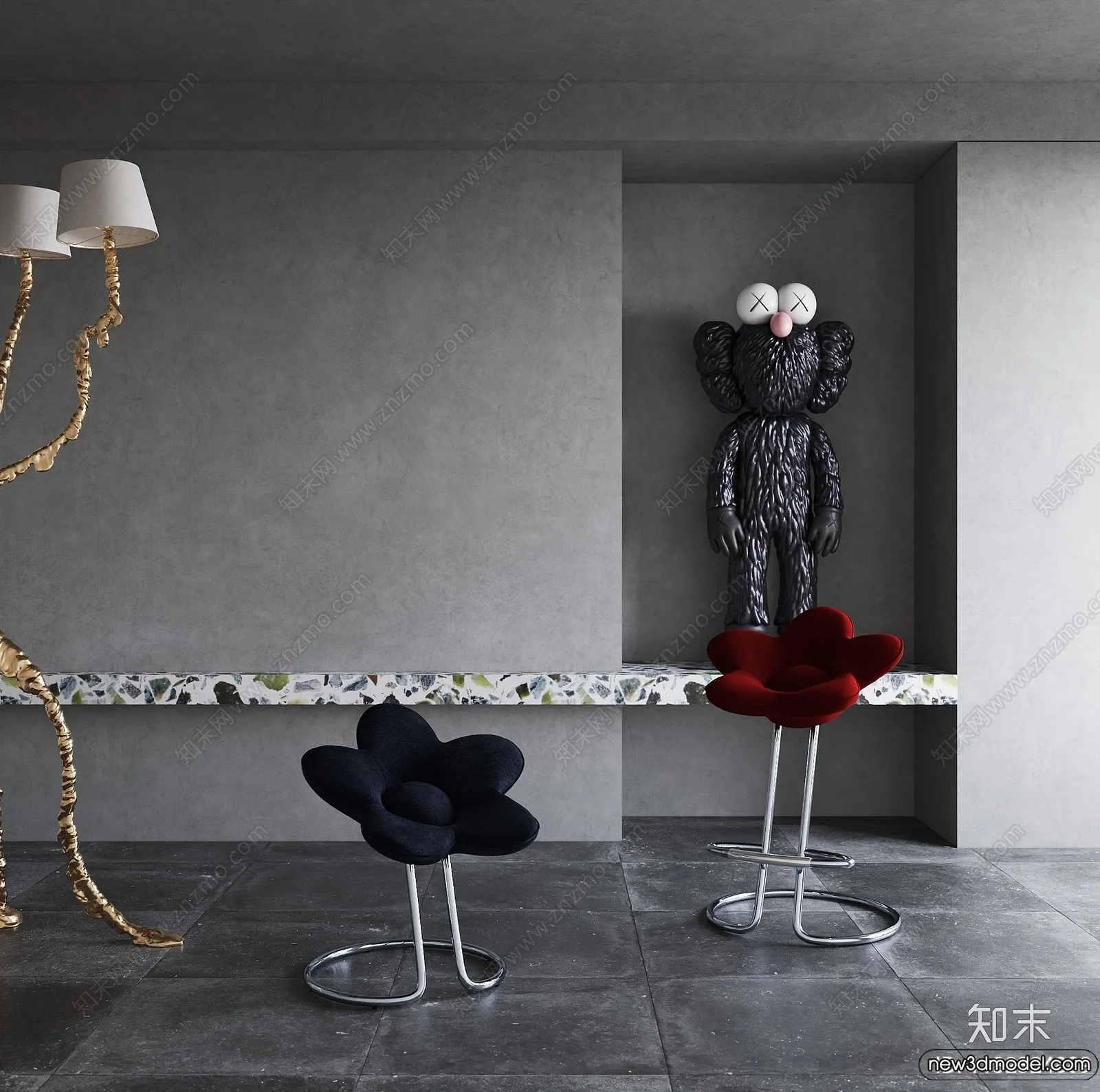 Armchair 3D Models - 3D Furniture Models for Interior - 293