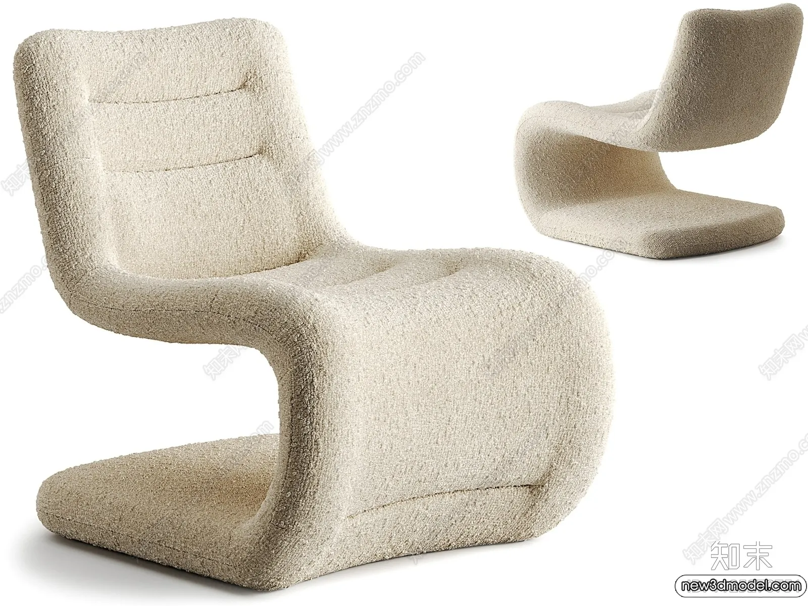 Armchair 3D Models - 3D Furniture Models for Interior - 295