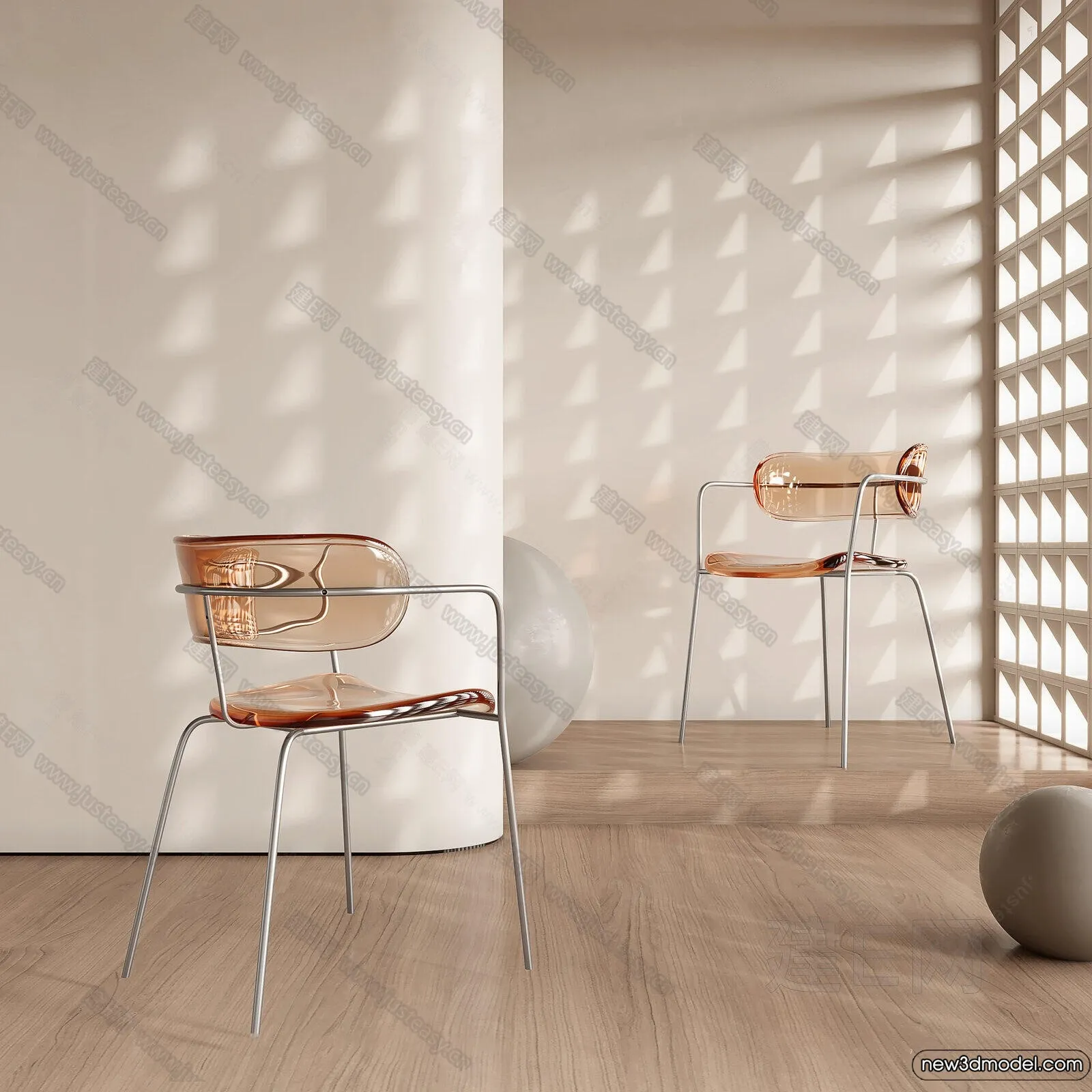 Armchair 3D Models - 3D Furniture Models for Interior - 296