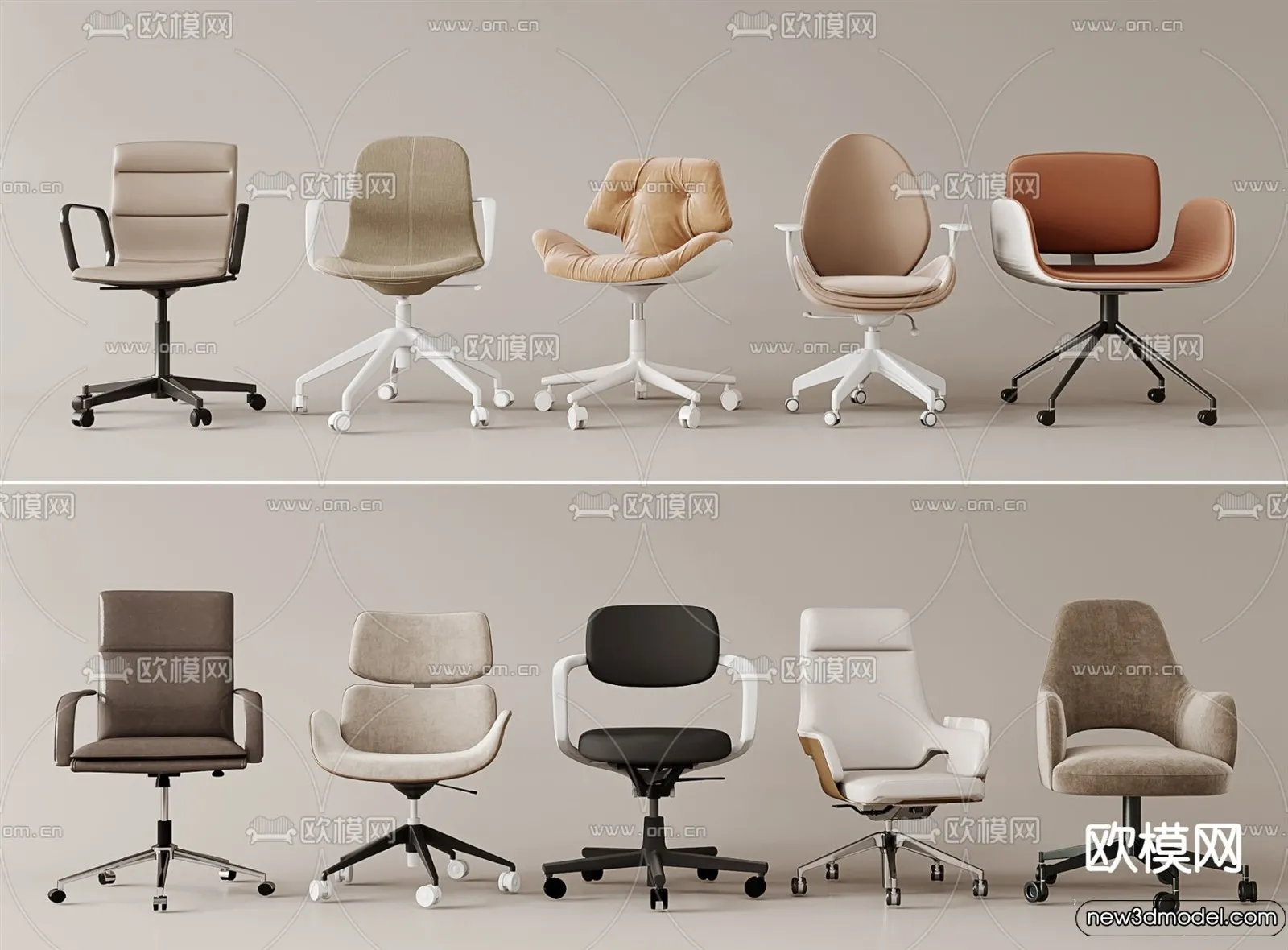 Armchair 3D Models - 3D Furniture Models for Interior - 307