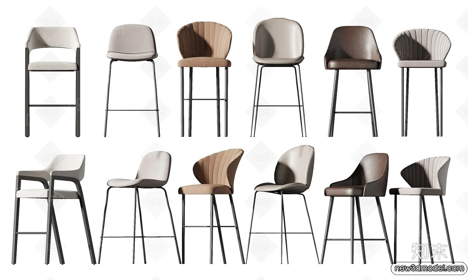 Armchair 3D Models - 3D Furniture Models for Interior - 316