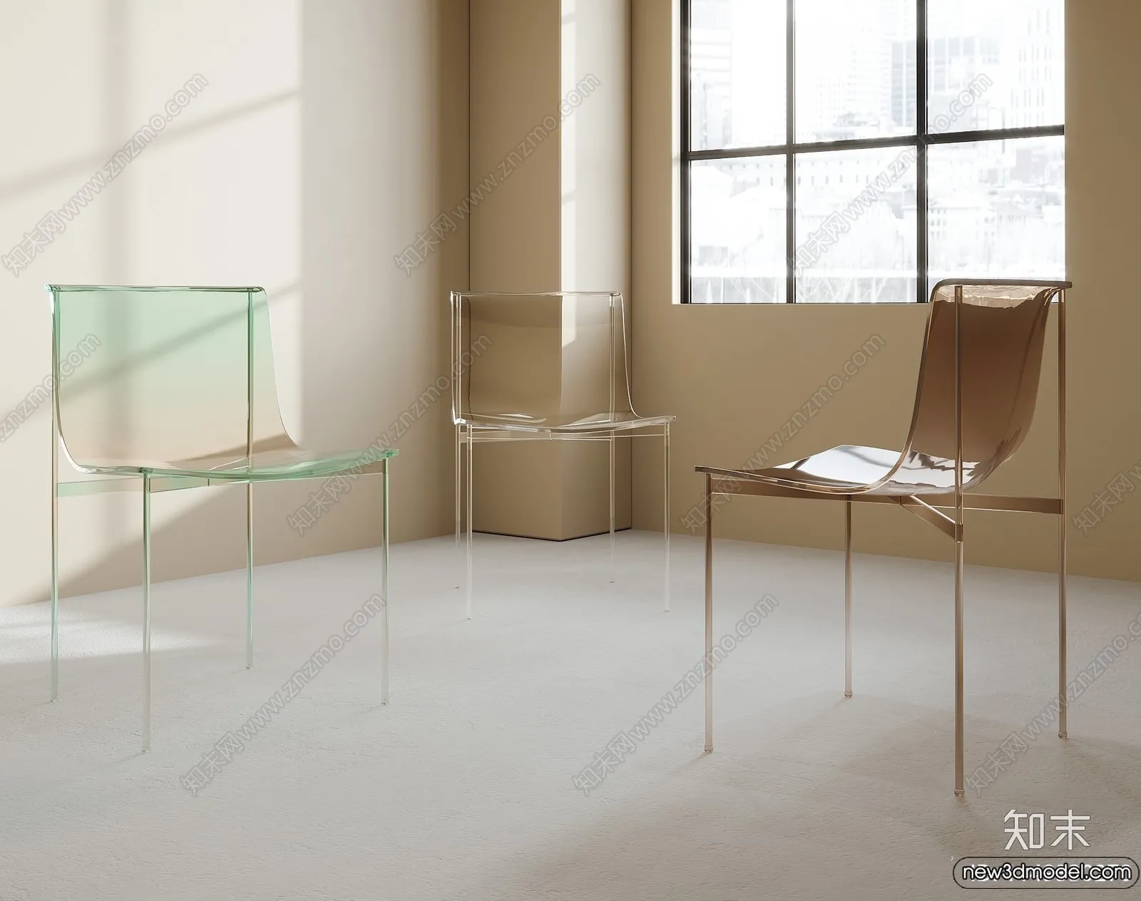 Armchair 3D Models - 3D Furniture Models for Interior - 323