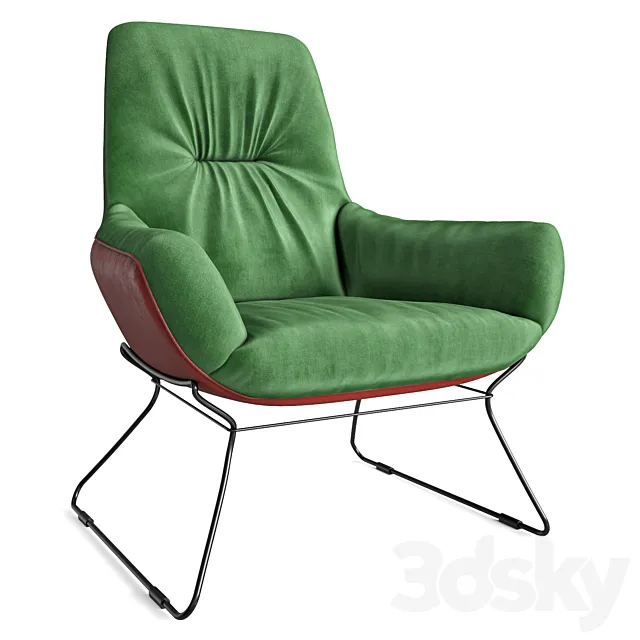 ARMCHAIR 4073 model 3DModel