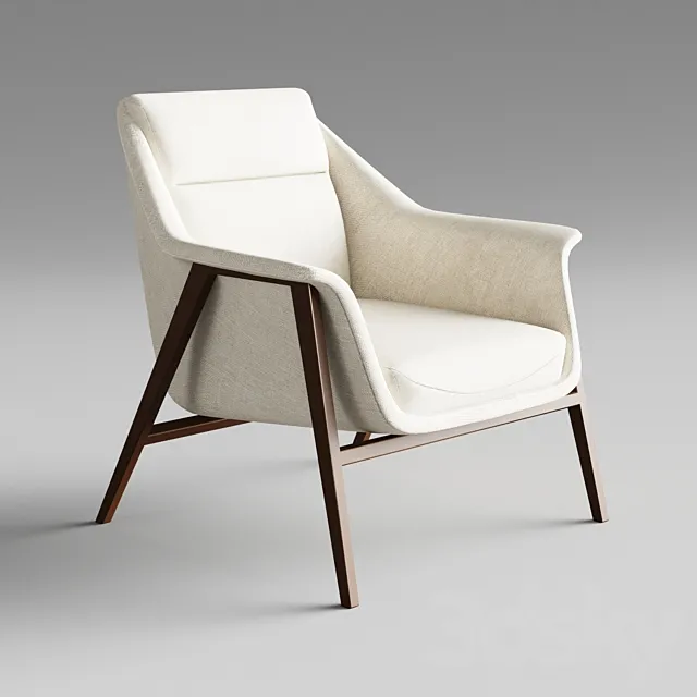Armchair A129 from Barcelona Design 3D Model