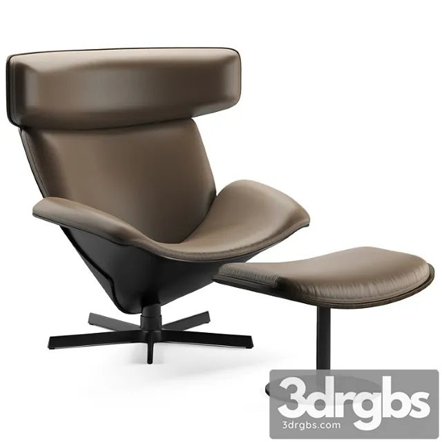 Armchair almora b&b italia