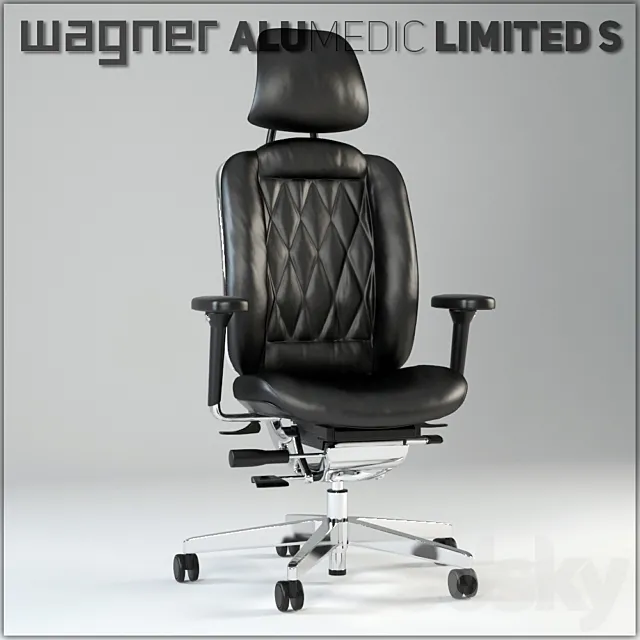 Armchair AluMedic Limited S 3D Model