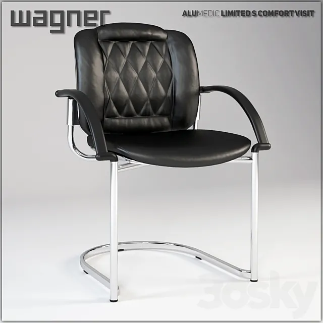 Armchair AluMedic Limited S Comfort Visit 3D Model