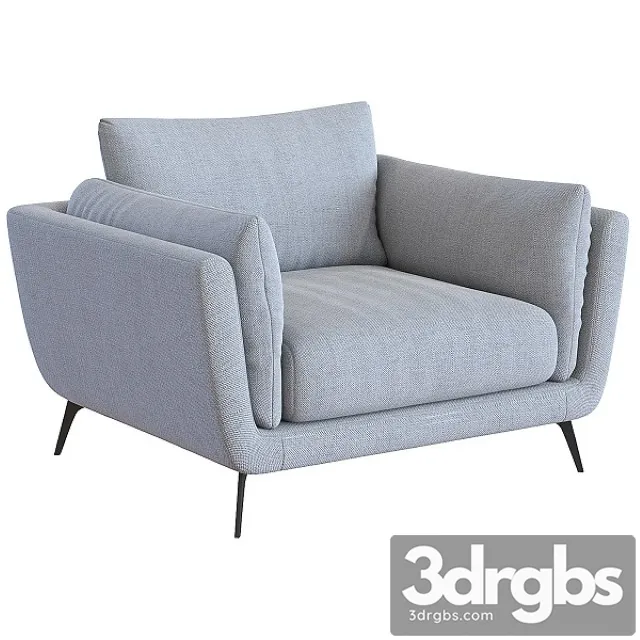 Armchair Amsterdam 3D Model Free