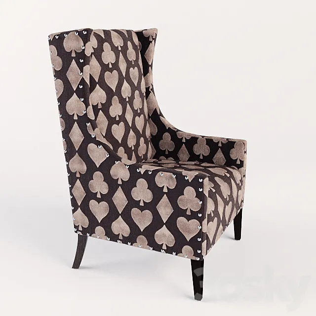 Armchair - Andrew Martin - Pluto 3D Model