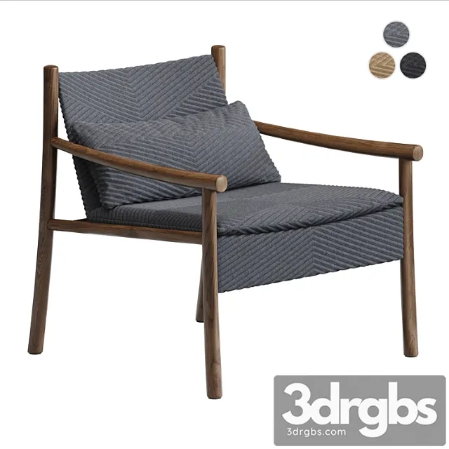 Armchair arper kata japandi style