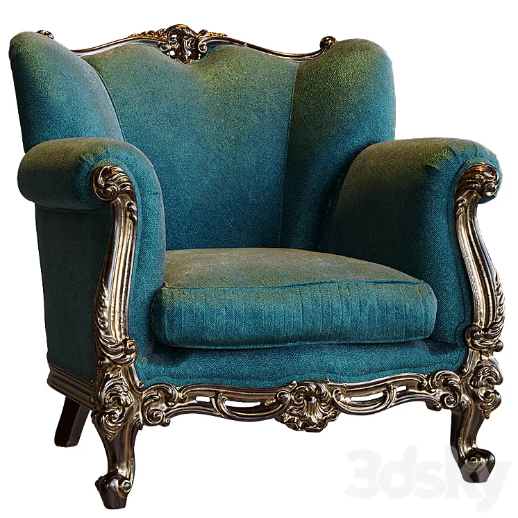 Armchair Arte Arredo 3D Model