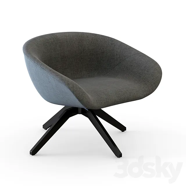 Armchair B & B ITALIA by Antonio Citterio 3DModel