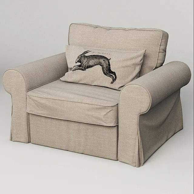 Armchair BAKKABRU 3DModel