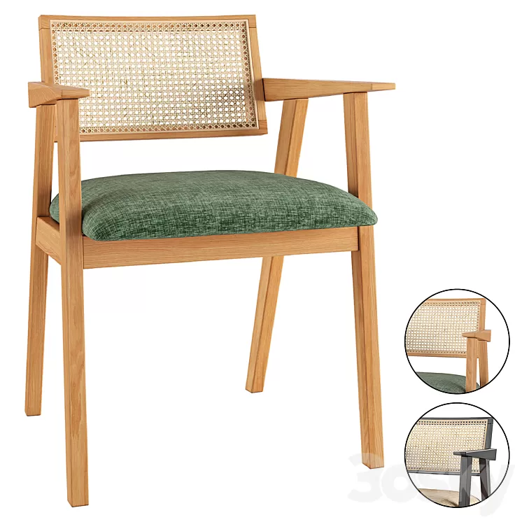 Armchair Baldo 3D Model Free