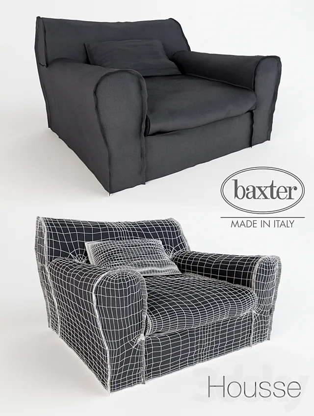 Armchair Baxter 3DModel