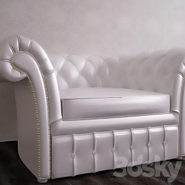 armchair Baxter Casper 3DModel