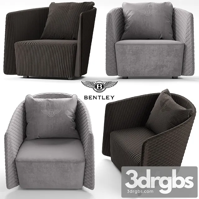 Armchair bentley butterfly armchair 3D Model Free