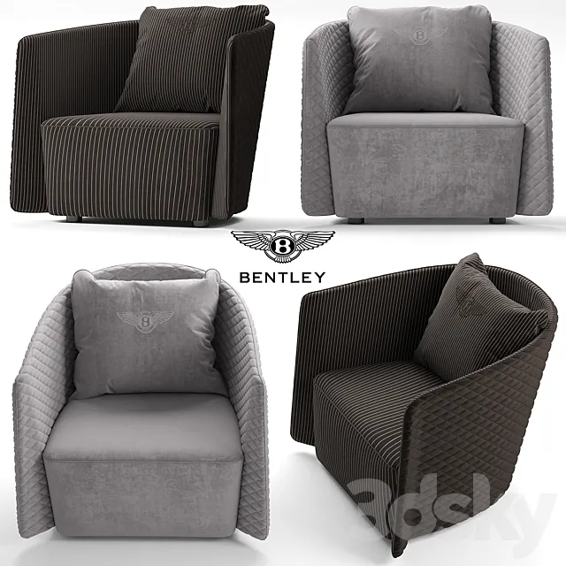Armchair Bentley BUTTERFLY ARMCHAIR 3DModel