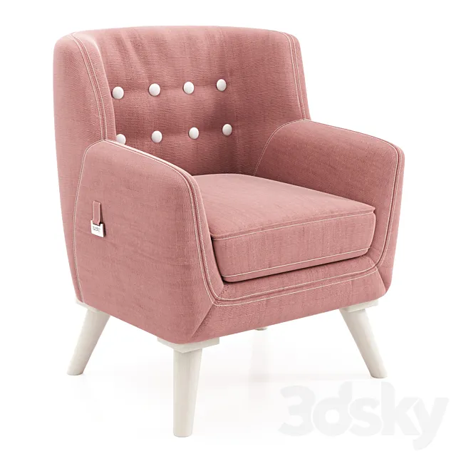 ArmChair Blest Be Happy 3DModel