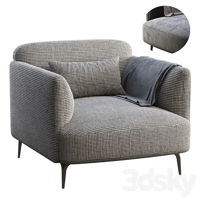 Armchair boconcept modena 3DModel