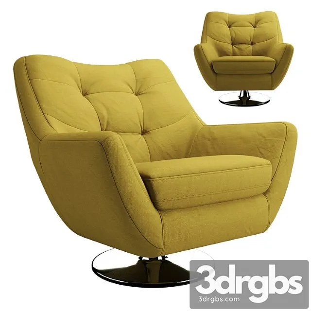Armchair boss 3D Model Free