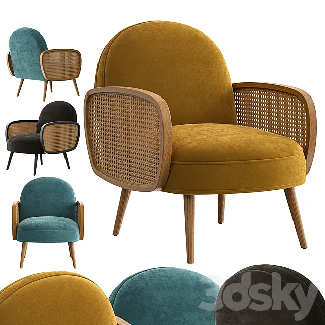 Armchair Buisseau 3DModel