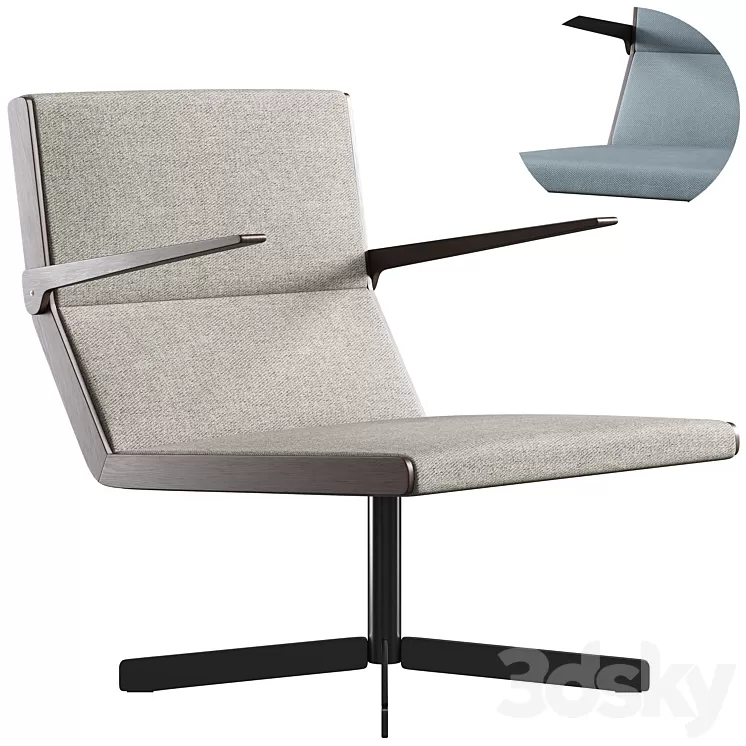 Armchair Cantarutti Stilo 3D Model