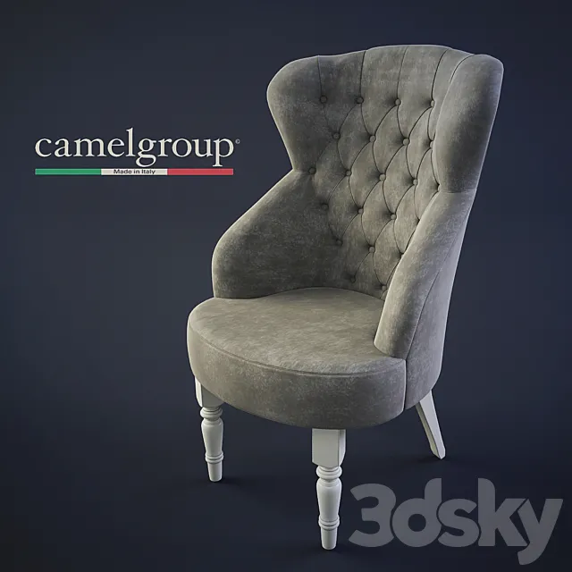 Armchair CAPITONNE 3DModel