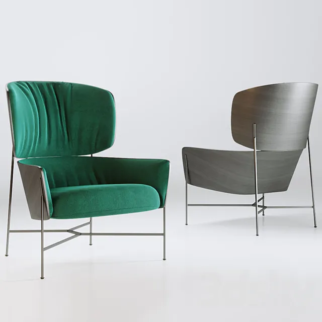 Armchair CARISTO 3D Model