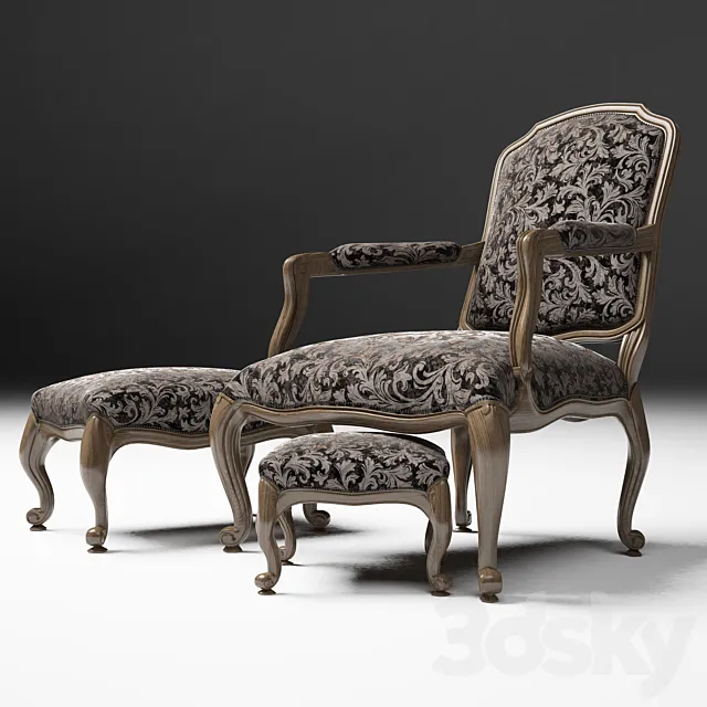 Armchair \ Chair Collection Pierre 2014 DIVA 3DModel