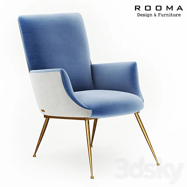 Armchair Chandler Rooma Design 3D Model