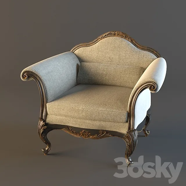 Armchair Chelini 3DModel