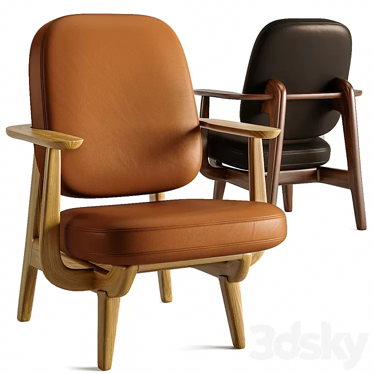 Armchair chita 3D Model