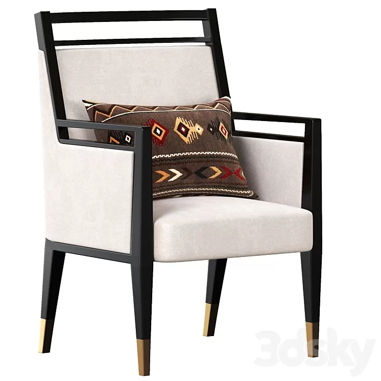 Armchair CIRCA 1950 3D Model