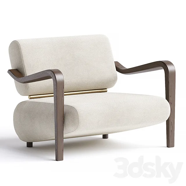 ARMCHAIR CLARK 3D Model