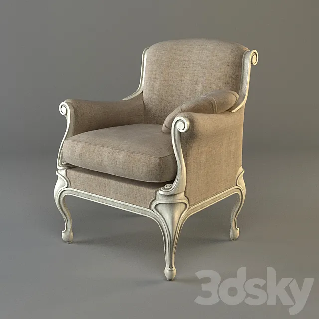 armchair classic 3DModel