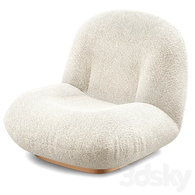 Armchair Cloud 3D Model