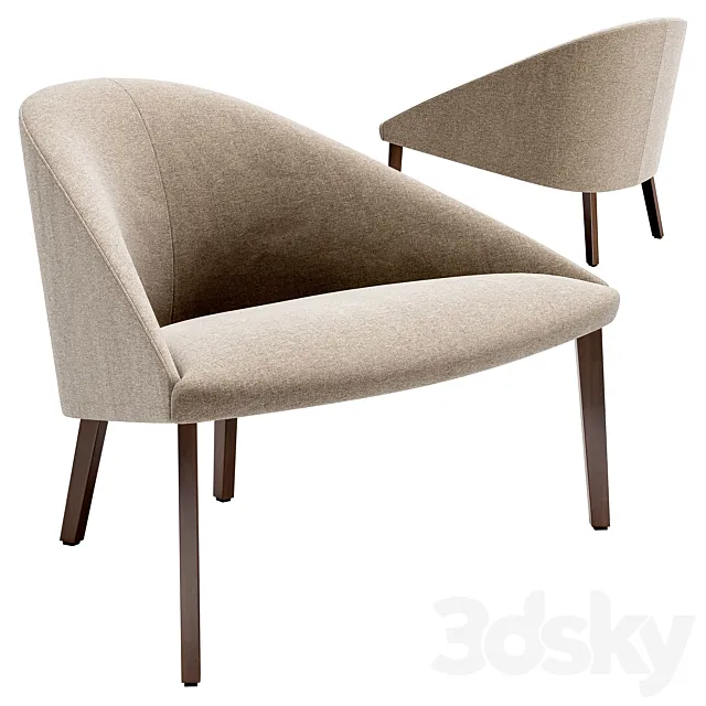 Armchair Colina 3D Model