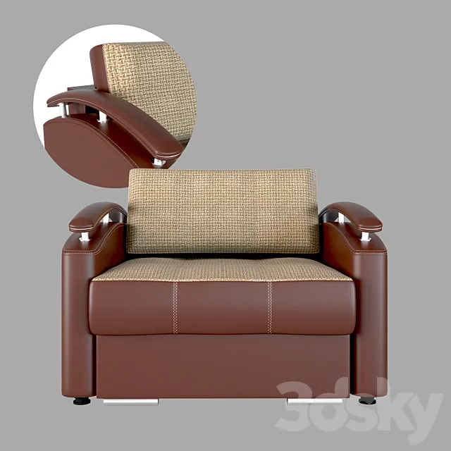 Armchair "Comfort 36" or "Luigi" 3DModel