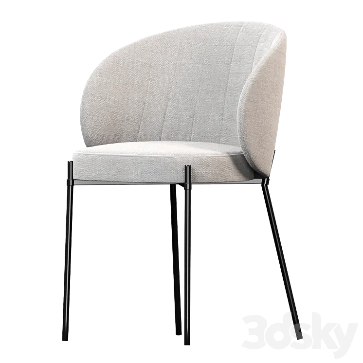 Armchair Coral 3D Model Free