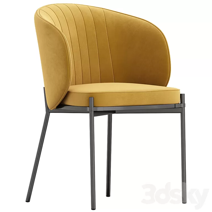 Armchair Coral 3D Model Free