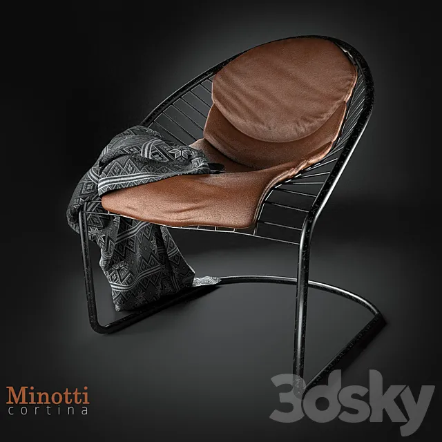 Armchair Cortina 3DModel