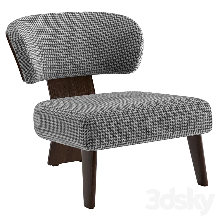 Armchair Creed (Minotti) 3D Model