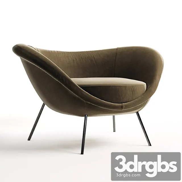 Armchair d.154.2 3D Model Free