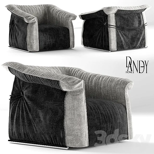 Armchair dandy home Limousine 3D Model