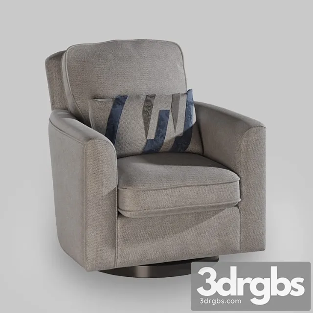 Armchair danton home martin 3D Model Free