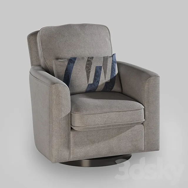 Armchair Danton Home Martin 3D Model