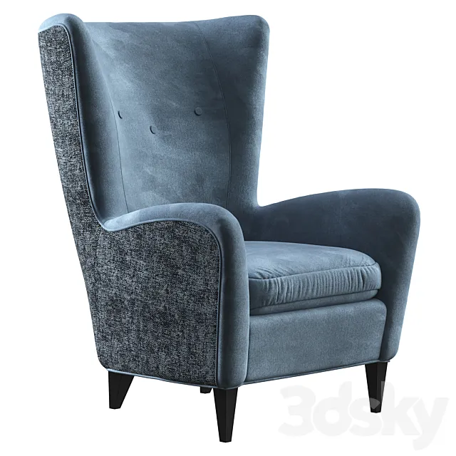 Armchair Dantone Home Paradiso 3DModel