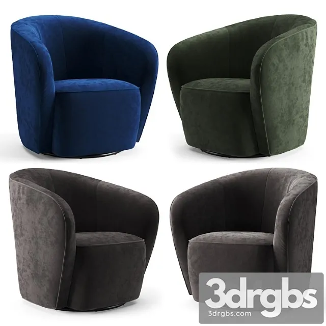 Armchair deephouse megeve_123 3D Model Free