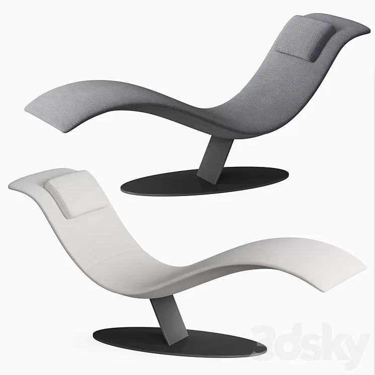 Armchair Désirée Eli Fly 3D Model